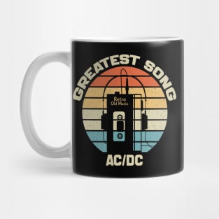 AC DC - Retro Walkman - Style Mug